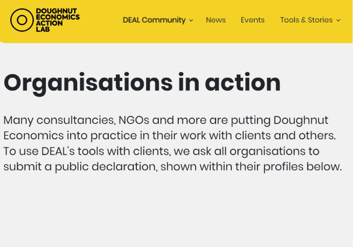 Featured image of Post: Doughnut Economics Action Lab