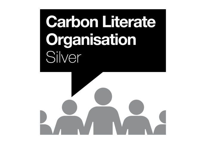 We are officially a Carbon Literate Organisation