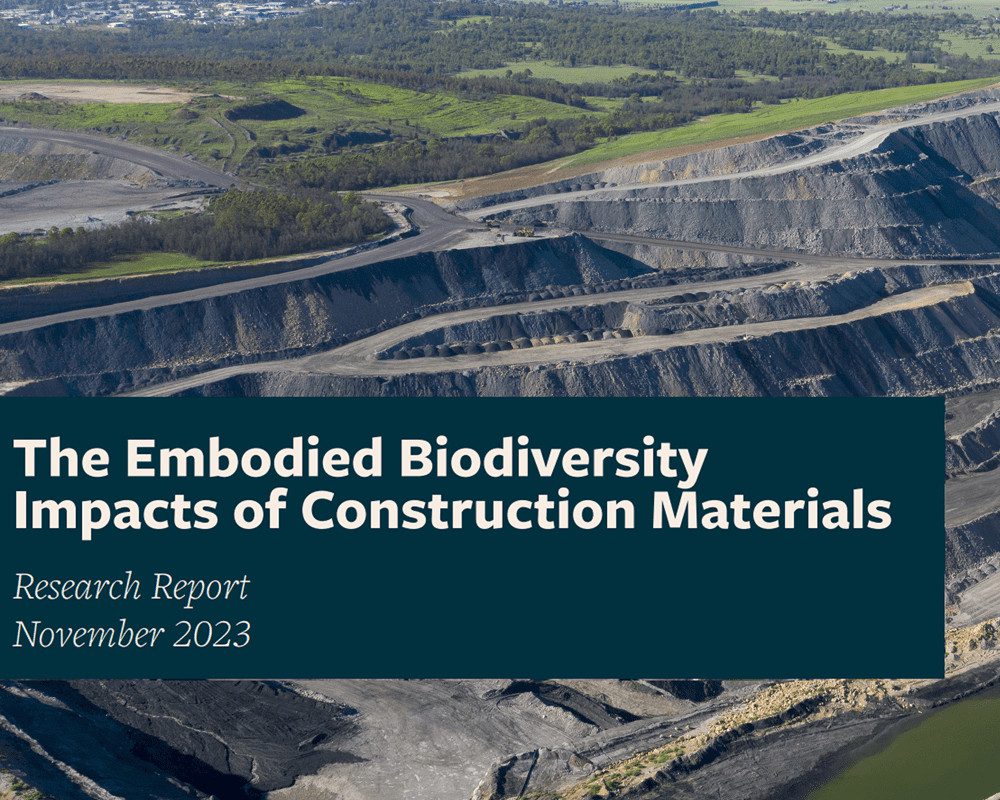 Embodied Biodiversity Impacts Report - Useful Projects