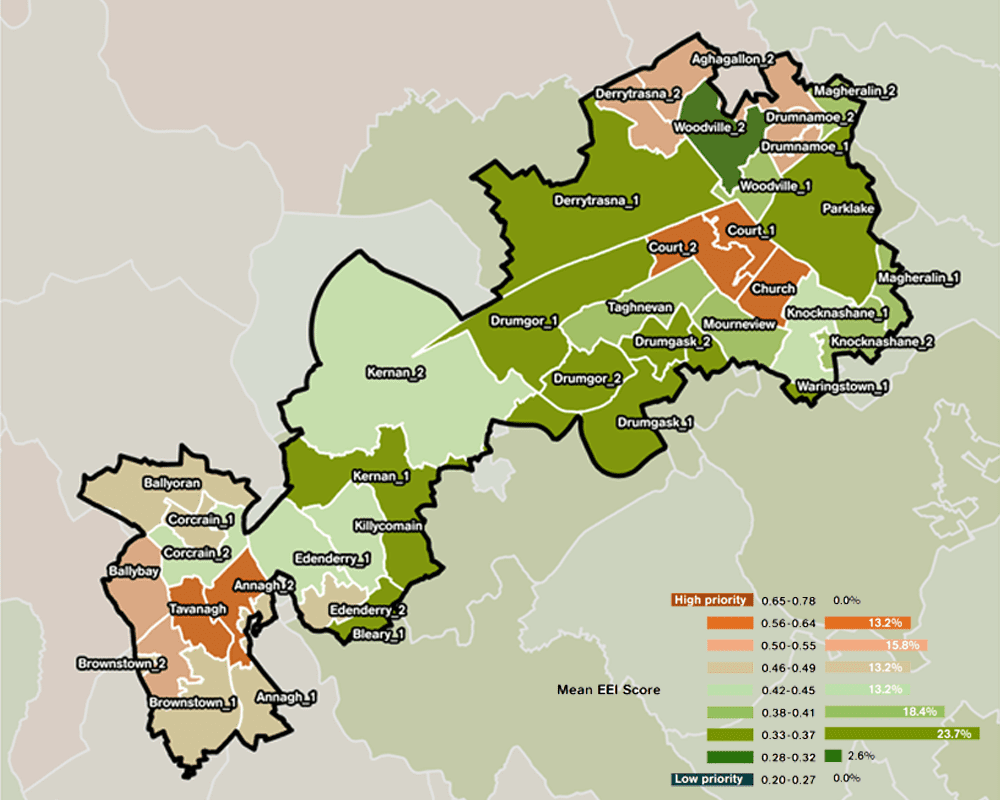 View of Environmental Equity Mapping - Useful Projects